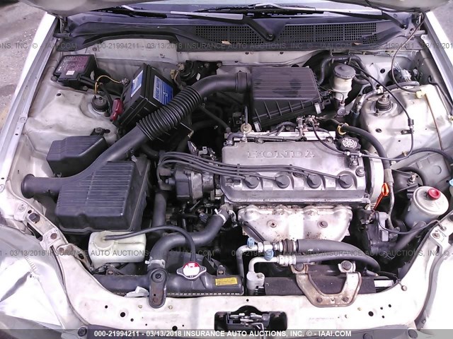 2HGEJ6617XH575094 - 1999 HONDA CIVIC SE SILVER photo 10