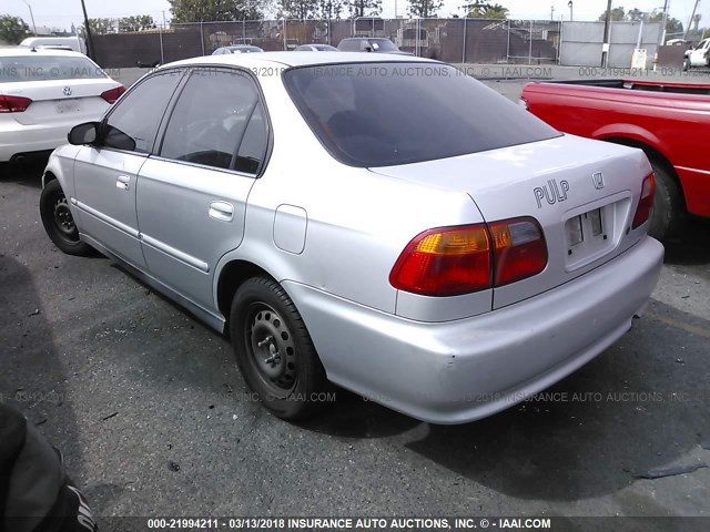 2HGEJ6617XH575094 - 1999 HONDA CIVIC SE SILVER photo 3