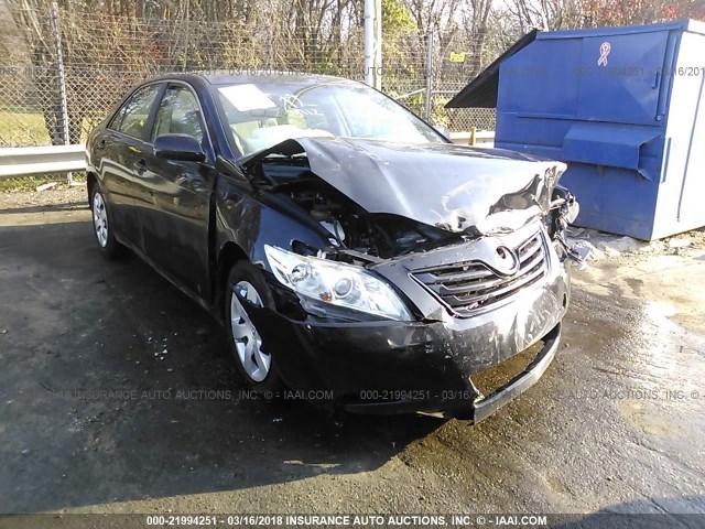 4T1BE46K67U180741 - 2007 TOYOTA CAMRY NEW GENERAT CE/LE/XLE/SE BLACK photo 1