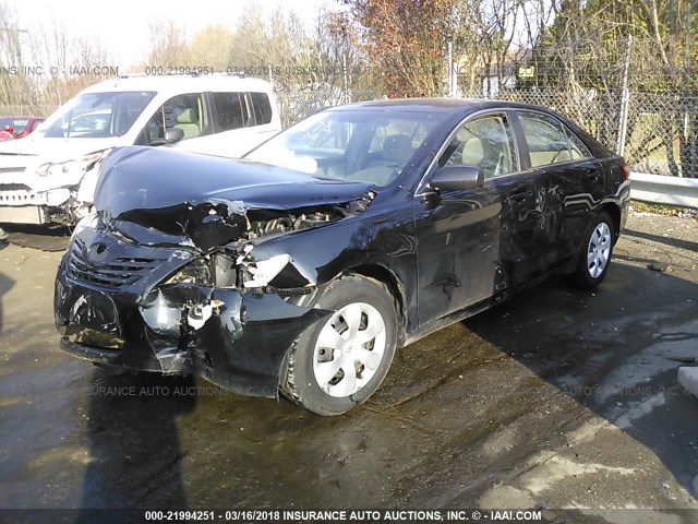 4T1BE46K67U180741 - 2007 TOYOTA CAMRY NEW GENERAT CE/LE/XLE/SE BLACK photo 2