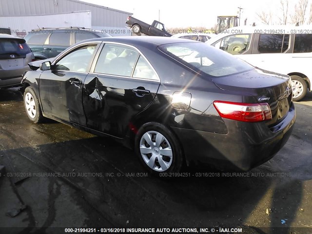 4T1BE46K67U180741 - 2007 TOYOTA CAMRY NEW GENERAT CE/LE/XLE/SE BLACK photo 3