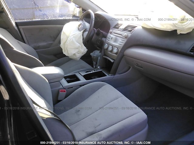 4T1BE46K67U180741 - 2007 TOYOTA CAMRY NEW GENERAT CE/LE/XLE/SE BLACK photo 5