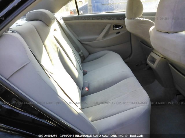4T1BE46K67U180741 - 2007 TOYOTA CAMRY NEW GENERAT CE/LE/XLE/SE BLACK photo 8