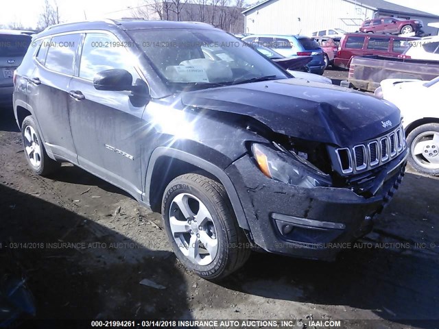3C4NJDBBXJT143003 - 2018 JEEP COMPASS LATITUDE 黑色 照片 1