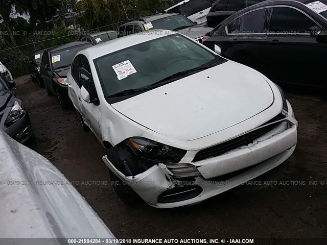 1C3CDFBB9FD193421 - 2015 DODGE DART SXT WHITE photo 1