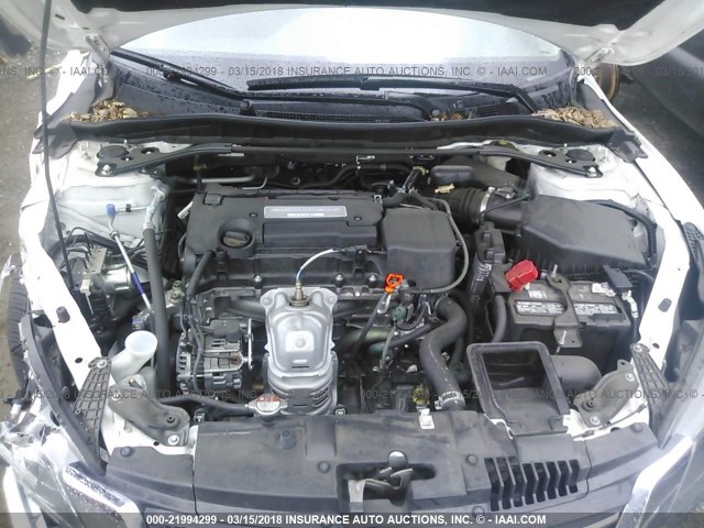 1HGCR2F53FA160718 - 2015 HONDA ACCORD SPORT თეთრი ფოტო 10