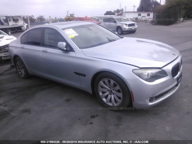 WBAKA83549CY33921 - 2009 BMW 750 I SILVER photo 1