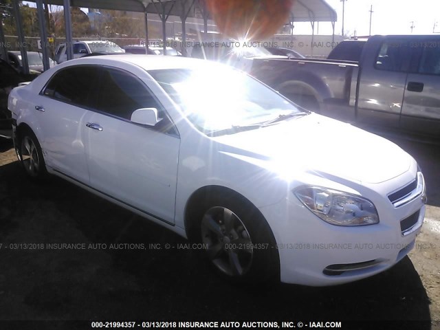 1G1ZC5EU7CF268819 - 2012 CHEVROLET MALIBU 1LT 白色 照片 1