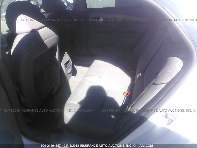 1G1ZC5EU7CF268819 - 2012 CHEVROLET MALIBU 1LT 白色 照片 8