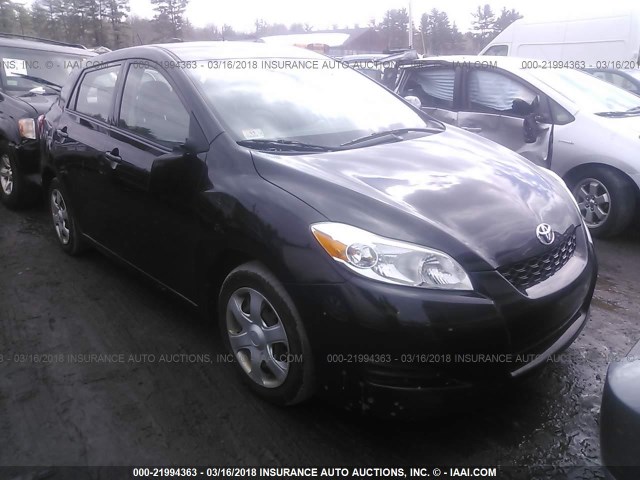 2T1KU40E79C098298 - 2009 TOYOTA COROLLA MATRIX  BLACK photo 1