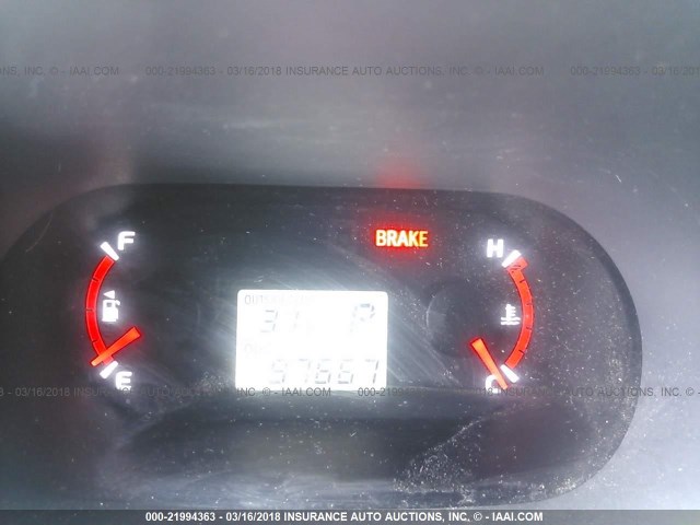 2T1KU40E79C098298 - 2009 TOYOTA COROLLA MATRIX  BLACK photo 7