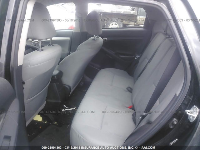 2T1KU40E79C098298 - 2009 TOYOTA COROLLA MATRIX  BLACK photo 8