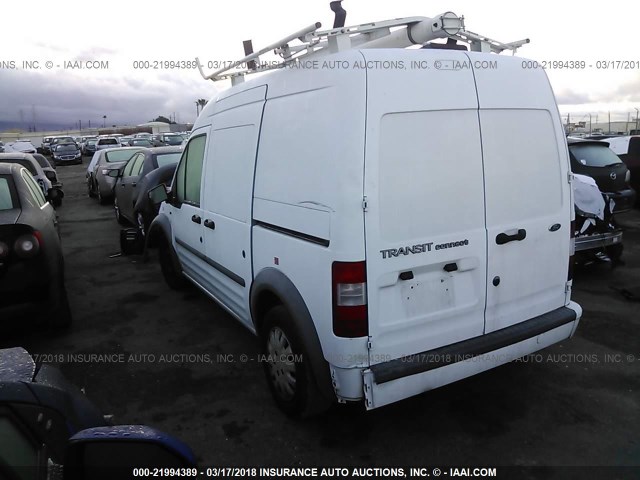 NM0LS7BN1BT048999 - 2011 FORD TRANSIT CONNECT XLT WHITE photo 3