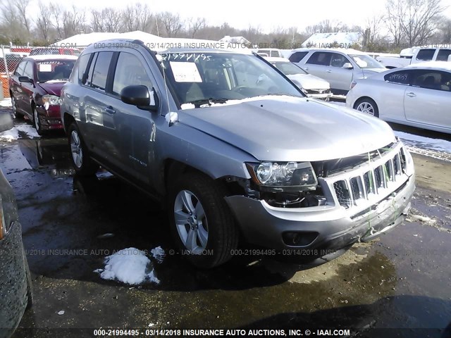 1C4NJDBB9GD778146 - 2016 JEEP COMPASS SPORT SILVER photo 1