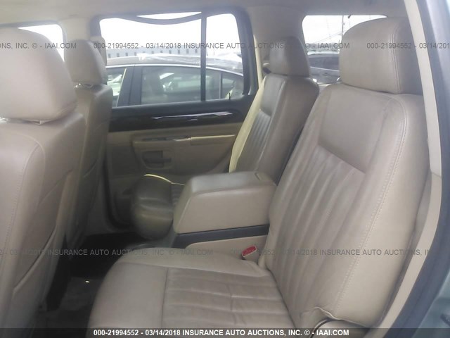 5LMEU88H15ZJ22302 - 2005 LINCOLN AVIATOR 绿色 照片 8