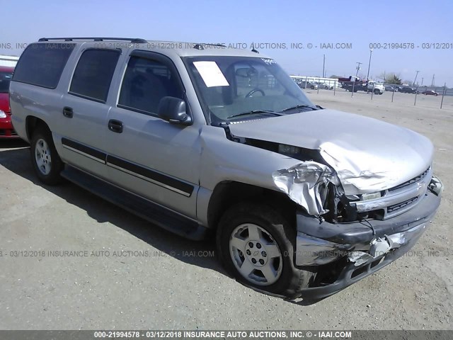 3GNEC16T64G343053 - 2004 CHEVROLET SUBURBAN C1500 SILVER photo 3