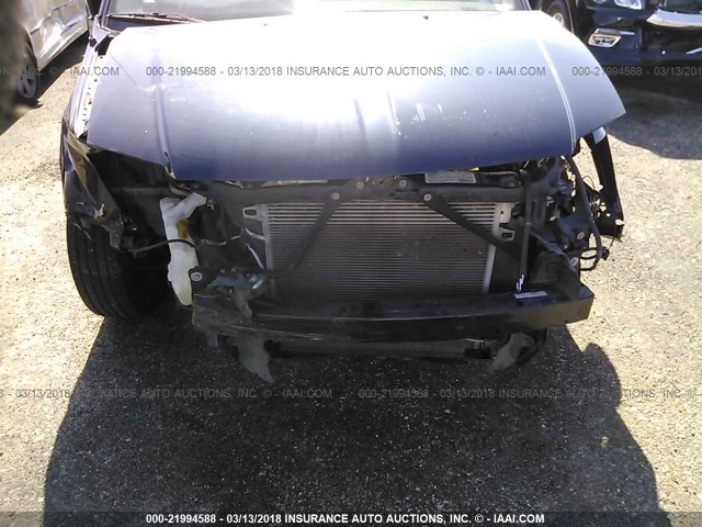 2C4RDGBG0DR608031 - 2013 DODGE GRAND CARAVAN SE BLUE photo 6