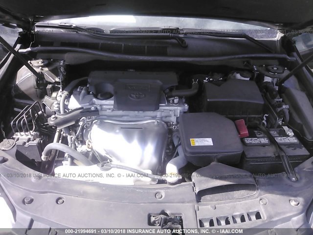 4T1BF1FK0GU223479 - 2016 TOYOTA CAMRY LE/XLE/SE/XSE BLACK photo 10