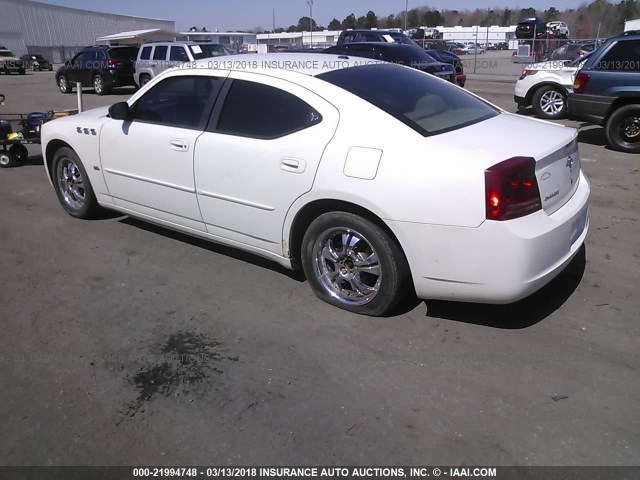 2B3KA43G26H395889 - 2006 DODGE CHARGER SE/SXT WHITE photo 3