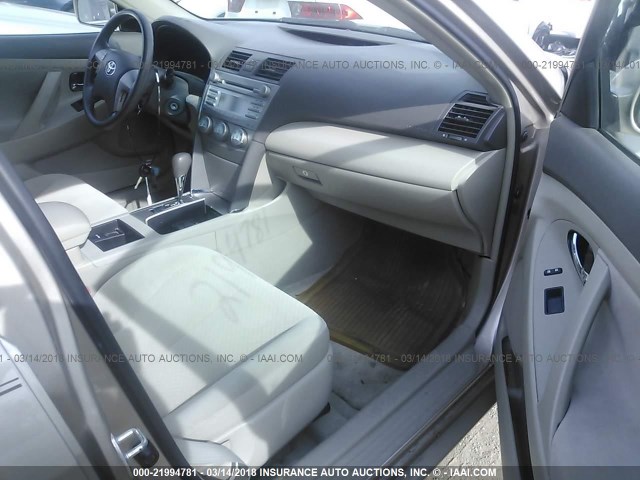 4T1BE46K37U614565 - 2007 TOYOTA CAMRY NEW GENERAT CE/LE/XLE/SE BEIGE photo 5