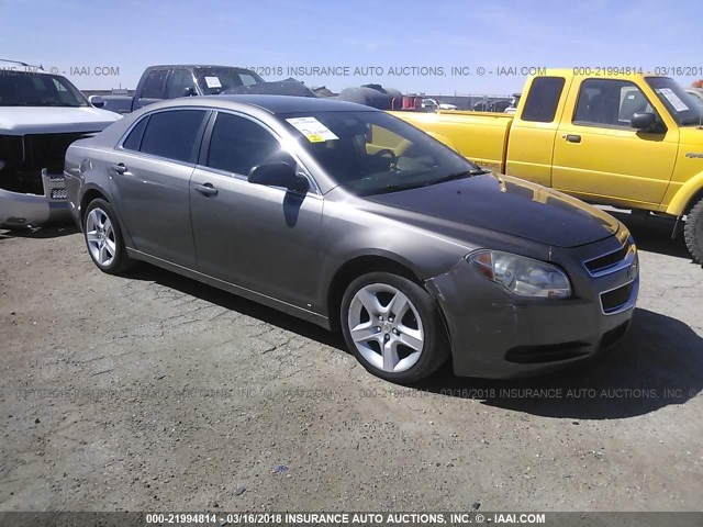 1G1ZA5E0XA4102807 - 2010 CHEVROLET MALIBU LS ფერფლისფერი ფოტო 1