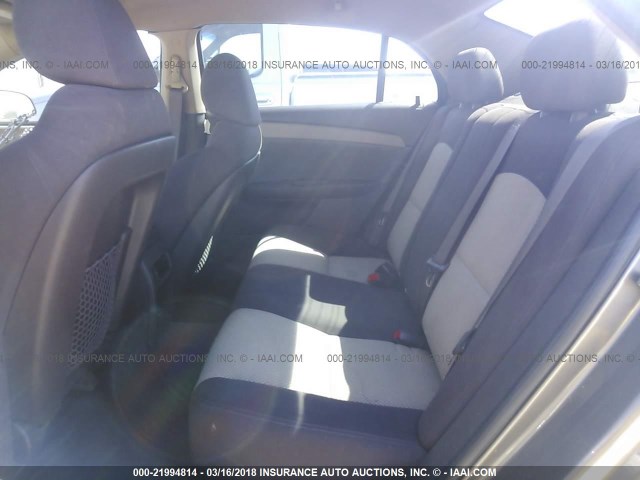 1G1ZA5E0XA4102807 - 2010 CHEVROLET MALIBU LS ფერფლისფერი ფოტო 8