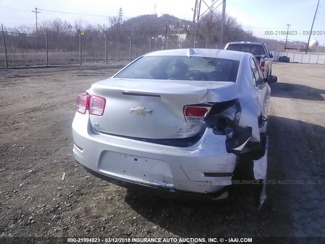 1G11C5SL1FF108514 - 2015 CHEVROLET MALIBU 1LT 银色 照片 6