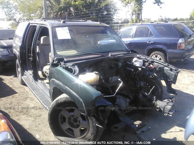 3GNFK16T64G105971 - 2004 CHEVROLET SUBURBAN K1500 GREEN photo 6