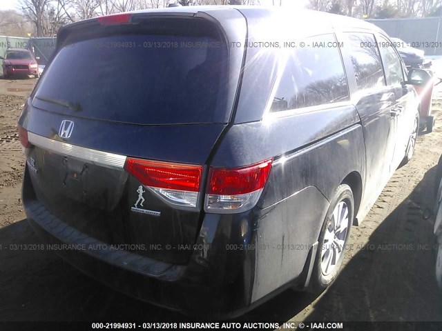 5FNRL5H37GB101140 - 2016 HONDA ODYSSEY SE BLACK photo 4