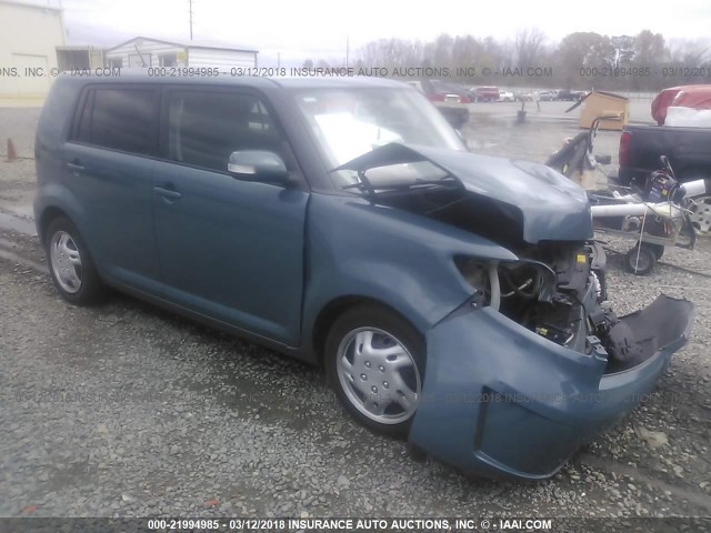 JTLKE50E181023302 - 2008 TOYOTA SCION XB ლურჯი ფოტო 1