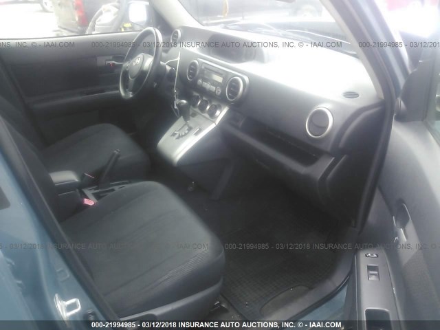 JTLKE50E181023302 - 2008 TOYOTA SCION XB ლურჯი ფოტო 5