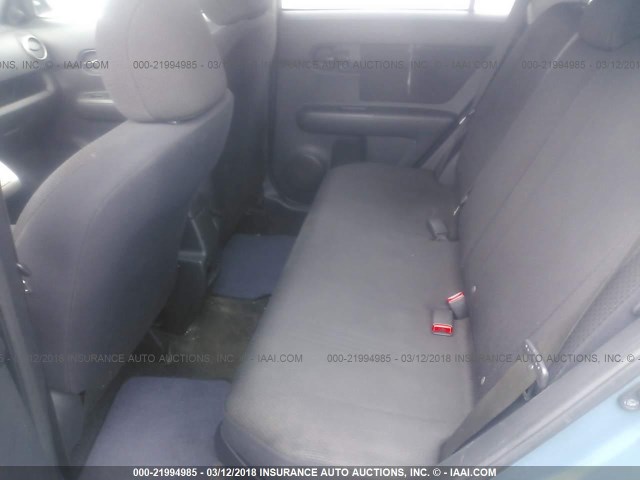 JTLKE50E181023302 - 2008 TOYOTA SCION XB ლურჯი ფოტო 8