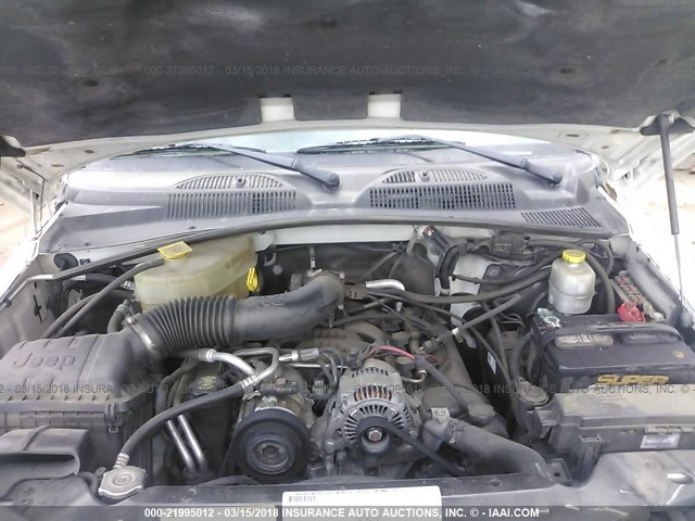 1J4GL48K67W694343 - 2007 JEEP LIBERTY SPORT 白色 照片 10