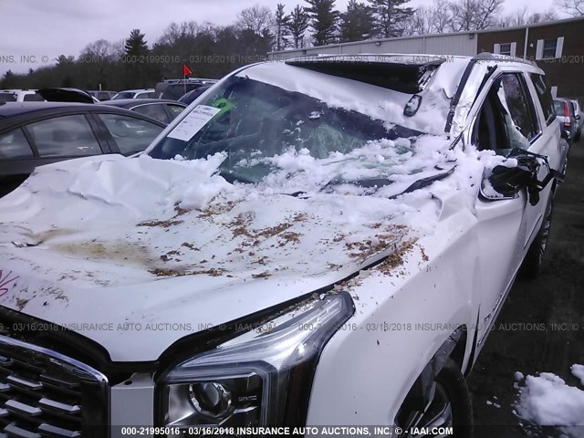 1GKS2HKJ2JR123081 - 2018 GMC YUKON XL DENALI WHITE photo 6