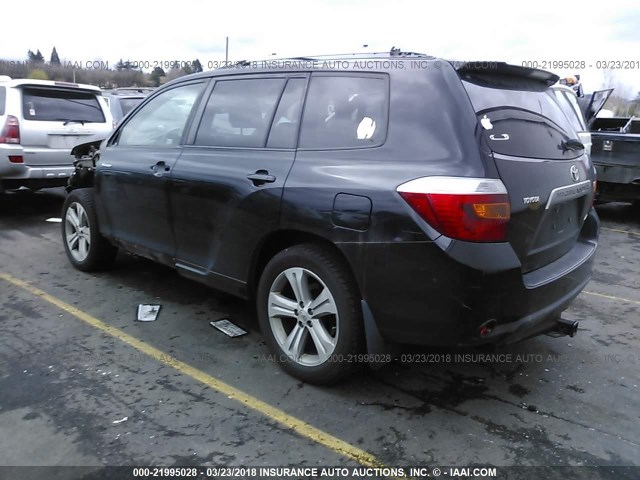 JTEES43A182046136 - 2008 TOYOTA HIGHLANDER SPORT GRAY photo 3