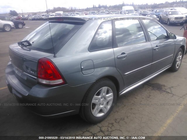 1G1ZT61826F126557 - 2006 CHEVROLET MALIBU MAXX LT GRAY photo 4