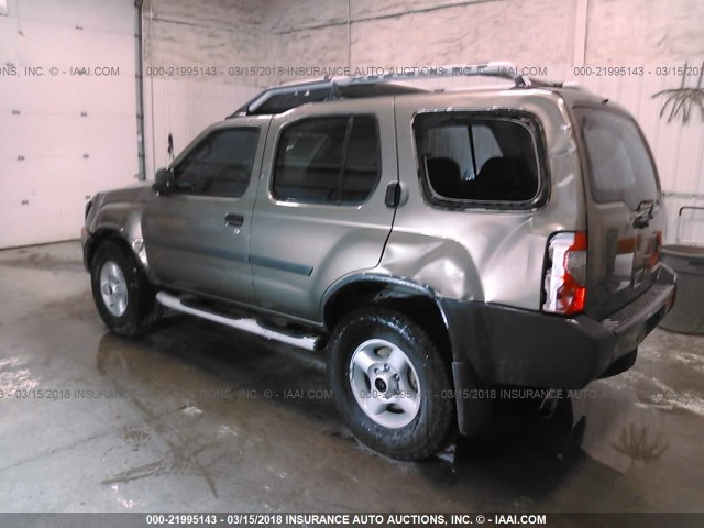 5N1ED28Y82C526115 - 2002 NISSAN XTERRA XE/SE BROWN photo 3