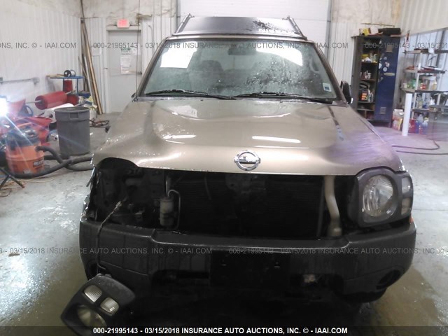 5N1ED28Y82C526115 - 2002 NISSAN XTERRA XE/SE BROWN photo 6