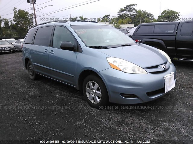 5TDZA23C46S498196 - 2006 TOYOTA SIENNA CE/LE Light Blue photo 1