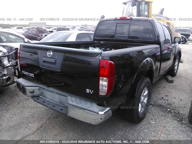 1N6AD0CUXDN728521 - 2013 NISSAN FRONTIER SV/PRO-4X BLACK photo 4