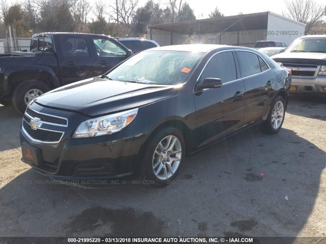 1G11C5SA0DF201164 - 2013 CHEVROLET MALIBU 1LT 黑色 照片 2