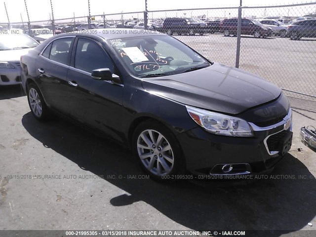 1G11H5SL3EF234907 - 2014 CHEVROLET MALIBU LTZ 灰色 照片 1