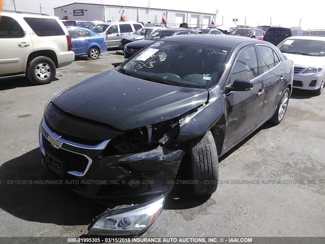 1G11H5SL3EF234907 - 2014 CHEVROLET MALIBU LTZ 灰色 照片 2