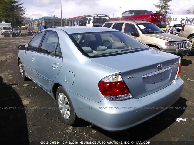 4T1BE32K06U675306 - 2006 TOYOTA CAMRY LE/XLE/SE 蓝色 照片 3