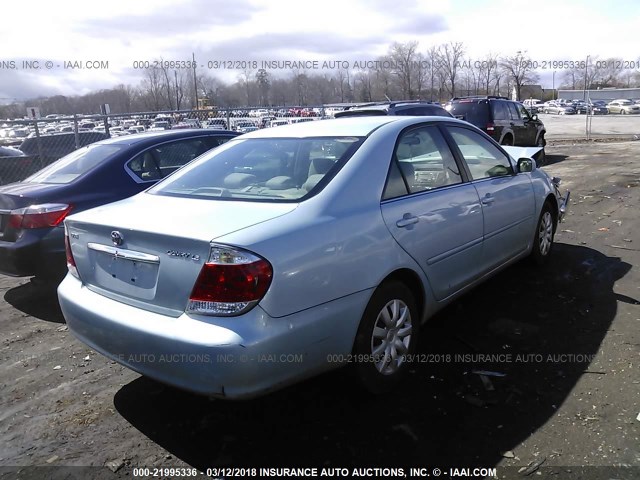 4T1BE32K06U675306 - 2006 TOYOTA CAMRY LE/XLE/SE 蓝色 照片 4