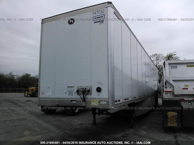 1GRAP0625GK264232 - 2016 GREAT DANE TRAILERS VAN  WHITE photo 2