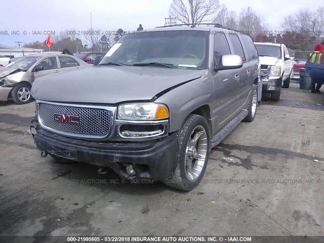 1GKFK66U73J118440 - 2003 GMC YUKON XL DENALI GRAY photo 2