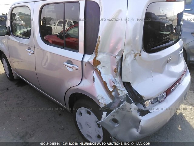 JN8AZ2KR5CT250603 - 2012 NISSAN CUBE S/SL/KROM SILVER photo 6