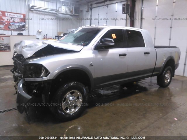 3C63D3LL5CG149035 - 2012 DODGE RAM 3500 SLT SILVER photo 2