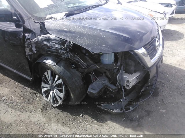 5N1DR2MMXHC604936 - 2017 NISSAN PATHFINDER S/SV/SL/PLATINUM 黑色 照片 6